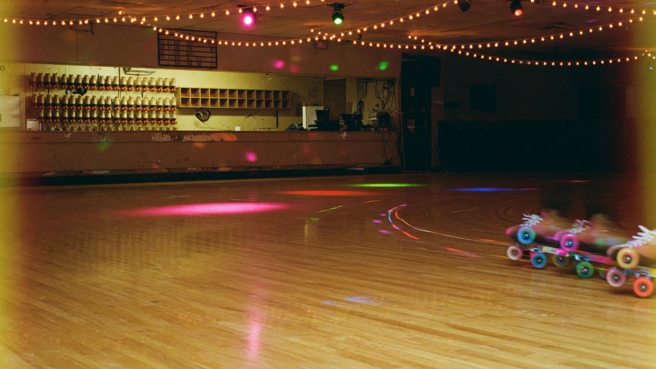 Classic indoor roller rink